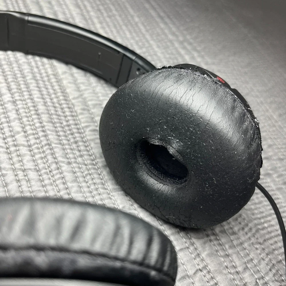 Sony MDR-ZX110NC Noise Canceling‎ On-Ear Headphones – Black